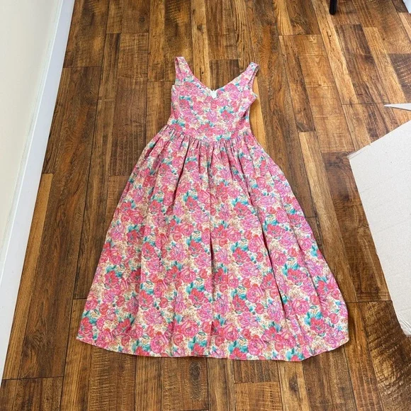 Vintage Laura Ashley Dress 8 - Picture 10 of 16